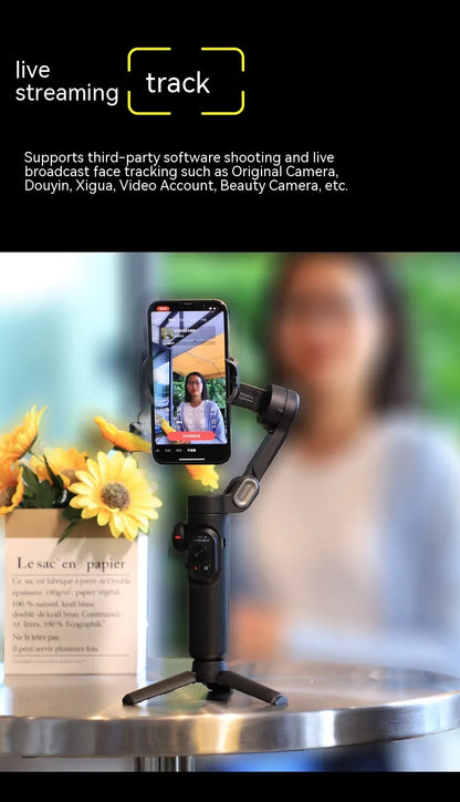 3-Axis Anti-Shake Handheld Gimbal Stabilizer for Smartphones